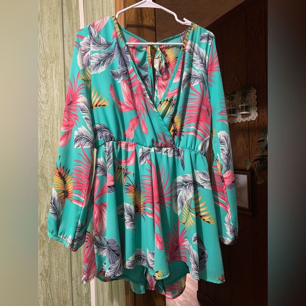 Peach Love California romper